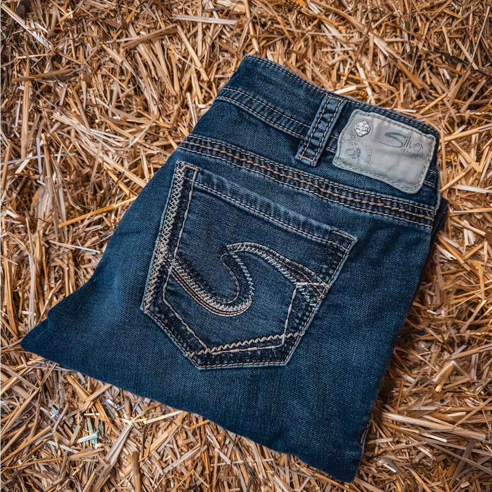 Silver Jeans Woman’s Dark Indigo Denim